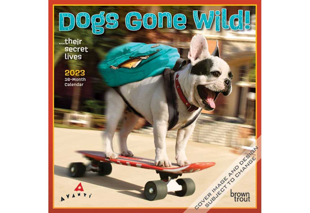 Dogs Gone Wild Mini Wall Calendar | Dog and Puppy Calendars