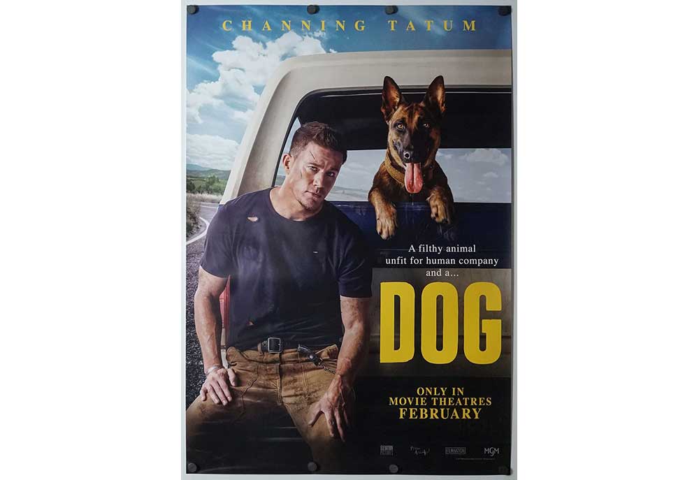 Dog Movie Poster Channing Tatum | Dog Posters Art Prints