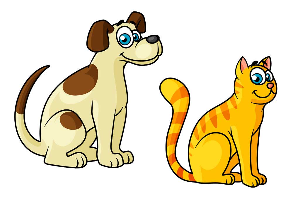 Dog and Cat Cartoon Clipart | Dog Clip Art Images