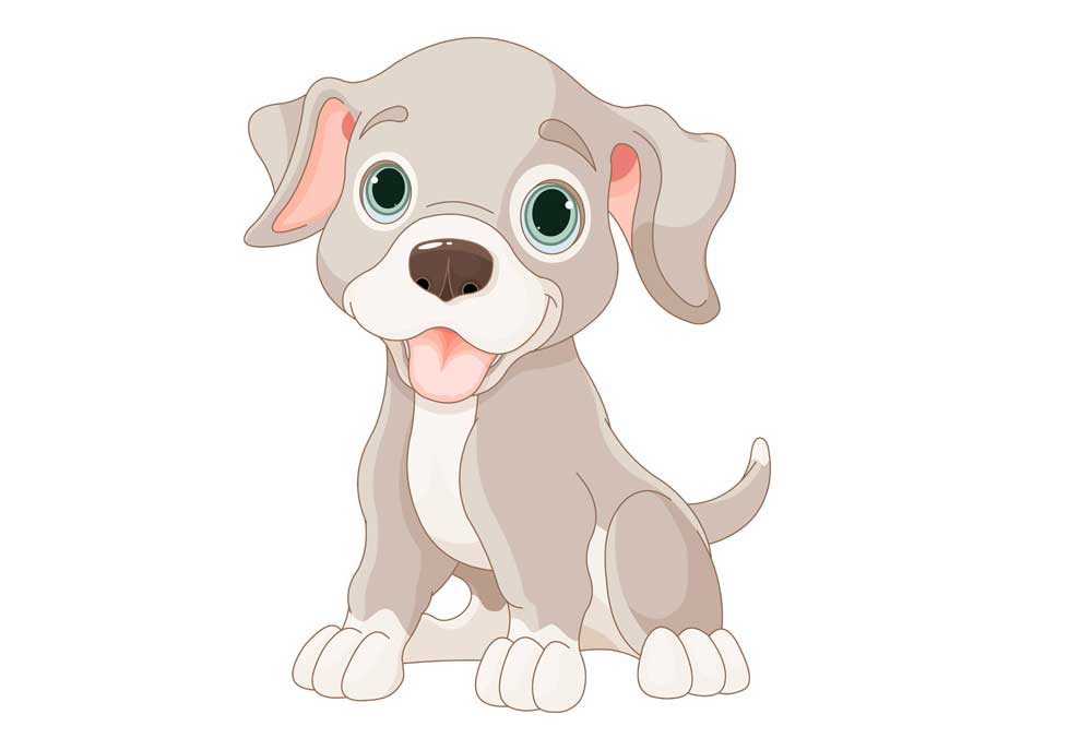 Grey Puppy Dog Clip Art | Dog Clip Art Images